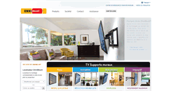 Desktop Screenshot of fr.omnimount.com
