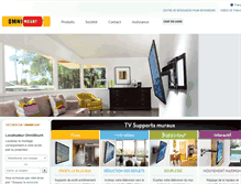 Tablet Screenshot of fr.omnimount.com